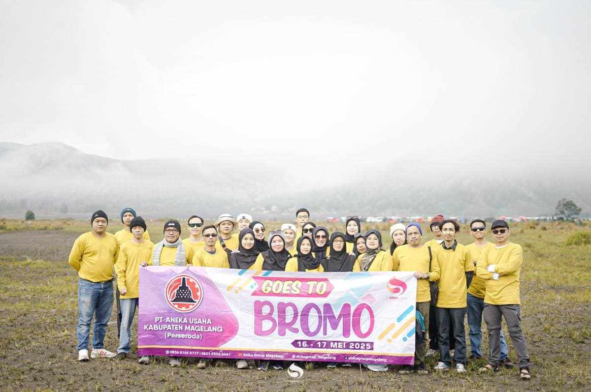 Recharge Energi di Bromo, Pegawai PT Aneka Usaha Kompak Bersama